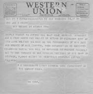 ww2 telegram