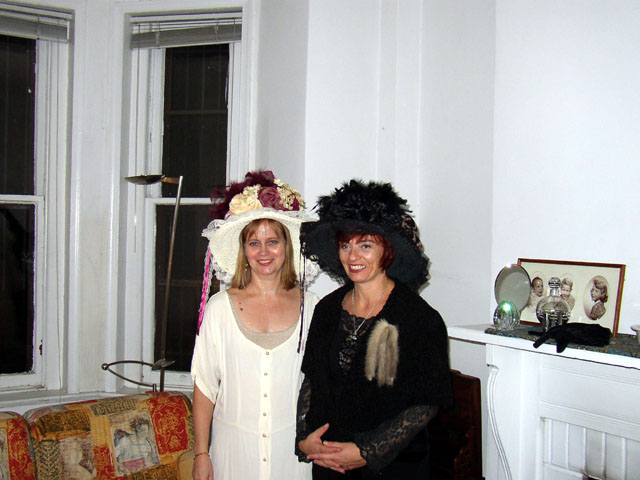 Two Ladies in Hats